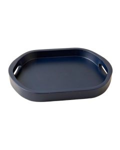 Briar Bend Serving Tray - Navy (synthetic illustration; no displayed measurements)