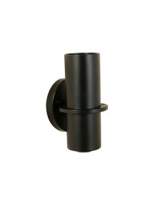 Belin 1 - Light Dimmable Black Candle Wall Light
