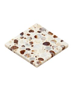 Mother Of Pearl 1.2 '' X 1.2 '' Seashell Mosaic Tile