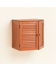 Elm Dell Wall-Mounted Laundry Cabinet - Terracotta (synthetic illustration; no displayed measurements)