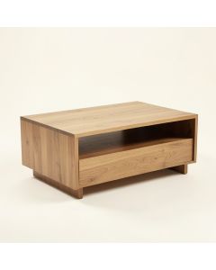 Iversen Solid Wood Coffee Table With Storage (synthetic illustration; no displayed measurements)