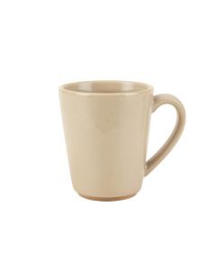 Fern Bend Ceramic Mug - Beige (synthetic illustration; no displayed measurements)