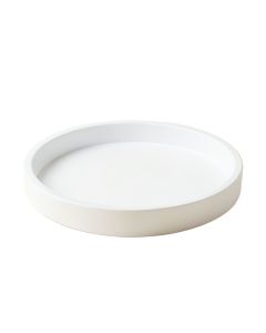 Heath Bend Serving Tray - White