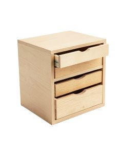 Olive Crest Small-Parts Storage Drawer Cabinet - Beige (synthetic illustration; no displayed measurements)