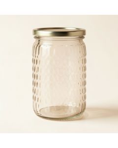 Hammered Canister Storage Jar (synthetic illustration; no displayed measurements)