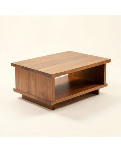 Alarins Solid Wood Coffee Table With Storage (synthetic illustration; no displayed measurements)