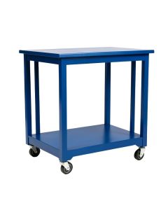 Vale Dale Empty Rolling Workshop Cart - Blue