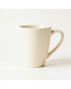 Field Bend Ceramic Mug - Ivory (synthetic illustration; no displayed measurements)