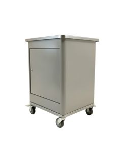 Maple Dale Empty Rolling Workshop Cart - Gray