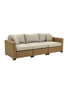 Lewisetta Outdoor 12 Piece Sofa Seating Group With Cushions