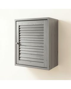 Reed Crossing Wall-Mounted Laundry Cabinet - Gray (synthetic illustration; no displayed measurements)