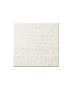 Summit Arc Uninstalled Square Decorative Tile - White