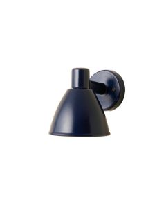 River Brook Wall Sconce Mounted On A Plain Wall - Navy (synthetic illustration; no displayed measurements)