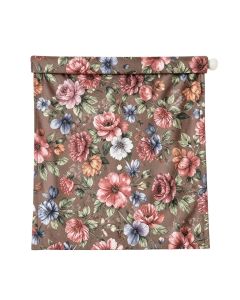 Raheem Floral Room Darkening Rod Pocket Curtain Panel (synthetic illustration; no displayed measurements)