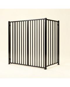 4 Ft. H X 2 Ft. W Screen Series Web Metal Privacy Screen (synthetic illustration; no displayed measurements)