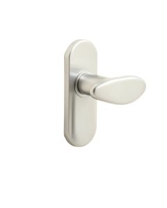 Broadway Lever With Upland Trim Non-Turning Lock