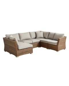 Samatha 9 Piece Rattan Sofa Seating Group With Cushions