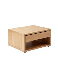Macrae Sled Coffee Table With Storage (synthetic illustration; no displayed measurements)