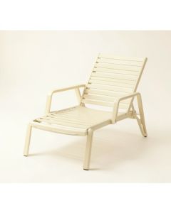 Spruce Crossing Outdoor Lounge Chair - Ivory (synthetic illustration; no displayed measurements)