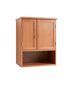 Pine Arc Wall-Mounted Laundry Cabinet - Terracotta (synthetic illustration; no displayed measurements)