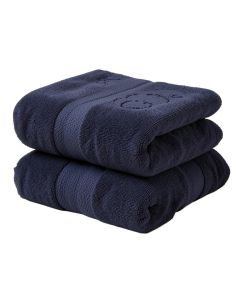 Durant Gilded Pineapple Dog 2 Piece 100 % Cotton Hand Towel Set (synthetic illustration; no displayed measurements)