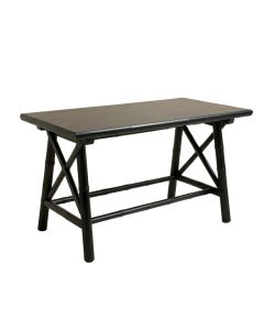 Holly Bend Empty Workshop Workbench - Black (synthetic illustration; no displayed measurements)
