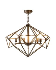 Winton Unique Statement Geometric Chandelier
