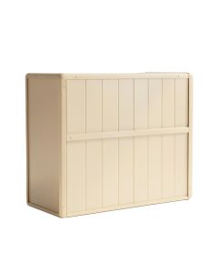 Cove Canyon Narrow Outdoor Storage Bench - Beige (synthetic illustration; no displayed measurements)