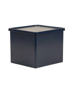 Willow Arc Closed Outdoor Storage Box - Navy