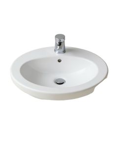 Oval Undermount Bathroom Sink