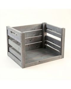 Slate Branch Empty Furniture-Style Pet Crate - Gray (synthetic illustration; no displayed measurements)