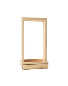 Field Bend Empty Vertical Garden Frame - Beige