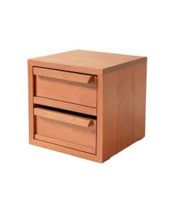 Olive Bridge Small-Parts Storage Drawer Cabinet - Terracotta (synthetic illustration; no displayed measurements)