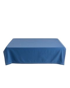 Maple Edge Flat Bed Sheet - Blue