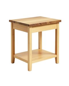Nedmond Kitchen Cart With Butcher Block Top