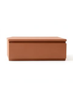 Heath Crossing Desktop Monitor Riser - Terracotta (synthetic illustration; no displayed measurements)