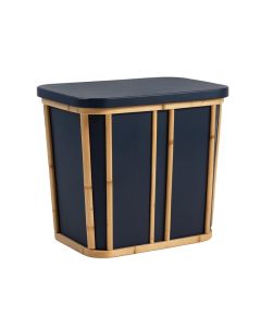 Rowan Canyon Laundry Hamper - Navy (synthetic illustration; no displayed measurements)