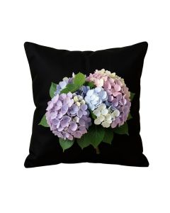 Thijmen Hydrangea Bunch Floral Throw Pillow