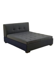 Rayners Tufted Upholstered Low Profile Storage Platform Bed (synthetic illustration; no displayed measurements)