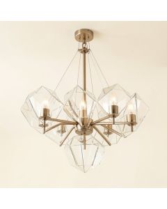 Neerav 6 - Light Unique / Statement Geometric Chandelier (synthetic illustration; no displayed measurements)