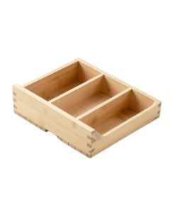 Maple Bridge Empty Pantry Drawer Organizer Insert - Beige