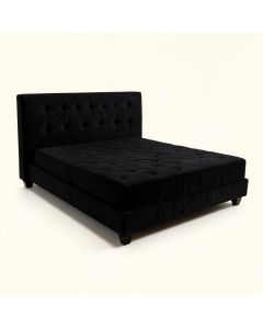 Kugler Tufted Upholstered Low Profile Platform Bed (synthetic illustration; no displayed measurements)