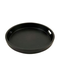 Hazel Branch Serving Tray - Black (synthetic illustration; no displayed measurements)