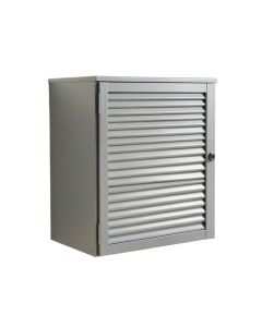 Ash Bridge Wall-Mounted Entry Cabinet - Gray