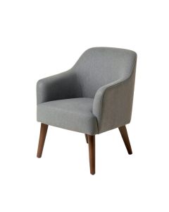 Wangara Upholstered Parsons Chair In Gray