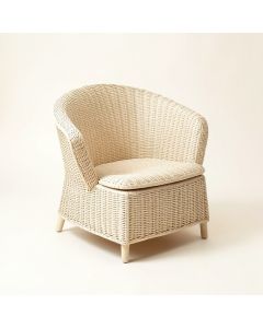 Cedar Bend Outdoor Lounge Chair - Ivory (synthetic illustration; no displayed measurements)