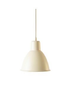 Hill Branch Pendant Light Suspended From One Plain Cable - Cream (synthetic illustration; no displayed measurements)