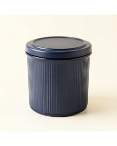 Brook Crest Storage Canister With Lid - Navy (synthetic illustration; no displayed measurements)