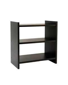 Ridge Edge Desktop Shelving Unit - Black (synthetic illustration; no displayed measurements)