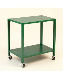 Holly Bridge Empty Rolling Workshop Cart - Green (synthetic illustration; no displayed measurements)
